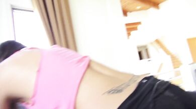 DTFsluts - Anna's Ass can't escape that cock