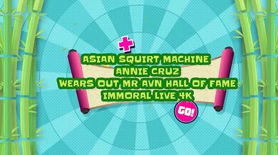 Asian Squirt Machine Annie Cruz Wears Out Mr. Avn Hall Of Fame – Immoral Live 4k