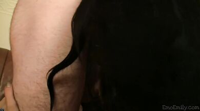 Emo Emily Blowjob and Hard Slut