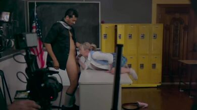 Abbie Maley Can't Keep Her Lust Any Longer And Gets Fucked