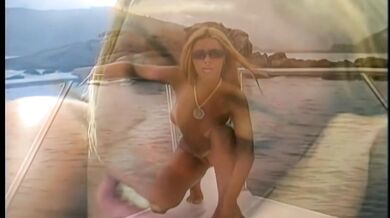 Blonde Island Girl With Tan Lines Gets Fucked In Her Ass On a Boat- AssMania