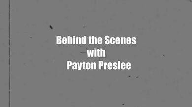 Payton Preslee interview before taking a huge load!!