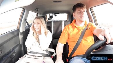 CZECH XXX Road Rage Makes Her Horny - FULL VIDEO