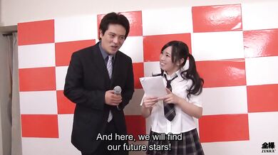 Japanese amateurs assembled for JAV star tryout like no other