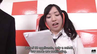 Japanese amateurs assembled for JAV star tryout like no other
