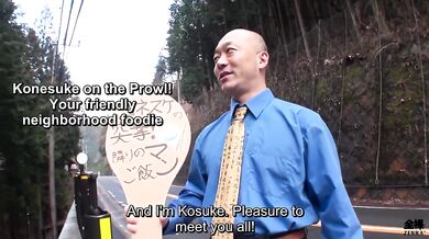 Abe-chan visits the Japanese boondocks to discovery a no panties MILF