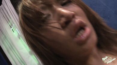 Only rough sex with a big cock can make the Asian Taylor Kiss cum hard
