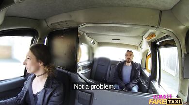 MILF Taxi Driver give a Male Student a Ride of his Life - Female Fake Taxi