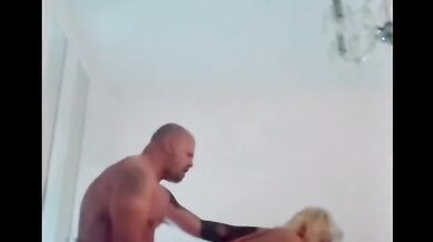 Blonde Amelia and Older Tattooed Blake – 10 Minute Hot Compilation of Passionate Age Gap Couple Fucking