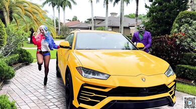 The Joker Unloading In Harley Quinn! Awesome Hot Sex With Jason Luv And Kali Roses