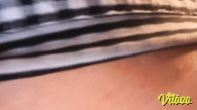 Innocent Latina in a tight dress - I cum in her ass