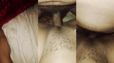 Sexy cute girlfriend at night in my room