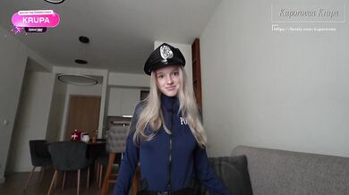 I fucked my stepsister in a police uniform so she would stop scolding me | Kuporovaa Krupa