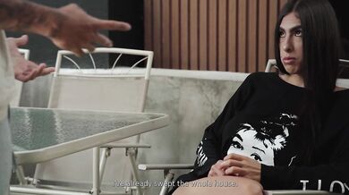 My Latina boss with perfect ass asks me to let her try my dick to decide if I deserve a raise.