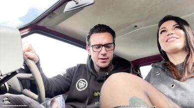 Picking up a Stranger Milf and Fuck her in my car_DIANA ZILLI