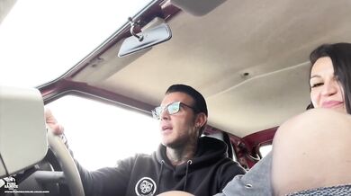 Picking up a Stranger Milf and Fuck her in my car_DIANA ZILLI