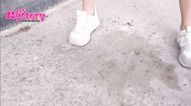 Naughty public pee compilation