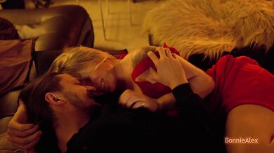 We tried to be quiet while making love in the living room
