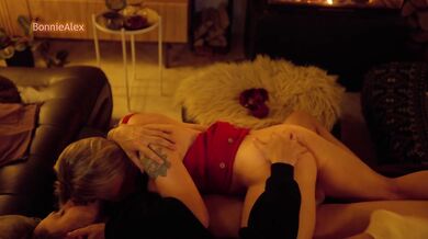 We tried to be quiet while making love in the living room