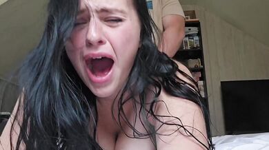 Big Titty Dark Haired Girlfriend Leaves Bar With A Guy And Sends Me A Video Of Her Getting Fucked