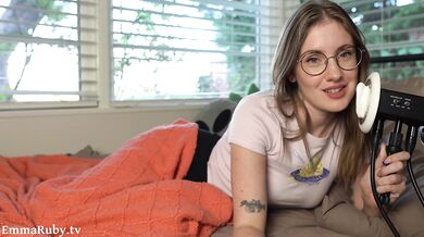 ASMR * Mutual Masturbation Before Bed with your Virtual Girlfriend * Emma Ruby