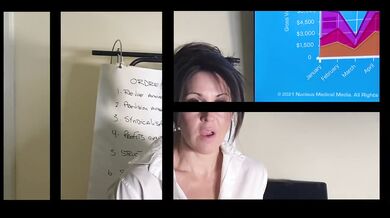 slutty secretary doing everything to keep her job