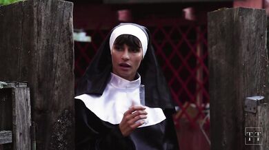 Vicious Monastery Part 9. a Nun Fell to Her Knees