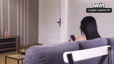 Deep Throat and Hard Fucking on My Living Room Couch with My Driver