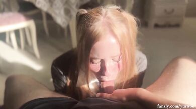 Naive Schoolgirl Alien Hunter Really Wanted Hot Cum on Her Face