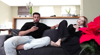 Horny Blonde gets Fucked Hard while on the Phone with Her Boyfriend
