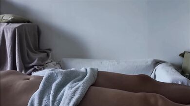 Full Asian massage in massage parlor with cumplay (room 6)