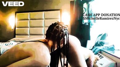 Rim Job While Doggystyle Pussy Licking Loud Queefing Doggystyle Hardcore At Las Vegas Hotel Room