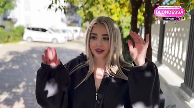 SHOWS OFF TITS AND PUSSY ON THE STREET ON THE FIRST DATE! CUM IN THIS SLUT! CREAMPIE! BIG ASS!