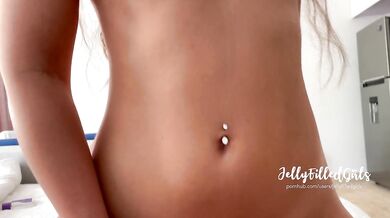 I Vibrate My Pussy in front of My GF & Ride Her Strap On Like a Champ :P TEASE - JellyFilledGirls