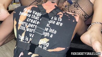 Pussy eating Footcam bloopers