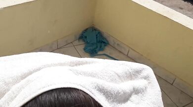 POV on the balcony overlooking the sea, risky sex - lesbian_illusion