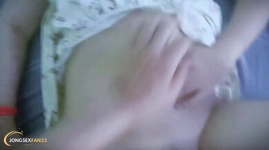 น้องสาวร้อนของฉันเธอเงี่ยน | My hot stepsister she horny and for me to fuck her sex dining room