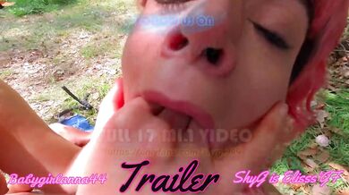 Burning Confession Of A Sparker-LESBIAN OUTDOOR Trailer HD- ELISSSGF ft BabyGirlAnna44&ShyG