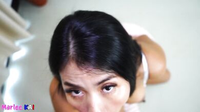 CIM for Sexy Asian Girlfriend in Lingerie