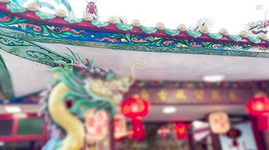 Fucking Ah Muay cheongsam Chinese Dragon New Year จับอาหมวยเย็ดในวันตรุจีน (FULL CLIP ONLYFANS)