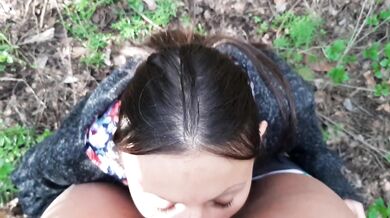 My girlfriend and I were caught by a passerby in the woods who was watching our sex - lesbian_illusion