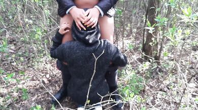 Our sex in the forest was filmed by a friend who accidentally caught us - lesbian_illusion