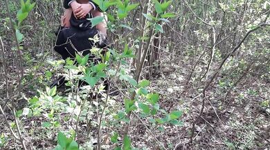 Our sex in the forest was filmed by a friend who accidentally caught us - lesbian_illusion