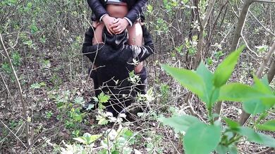 Our sex in the forest was filmed by a friend who accidentally caught us - lesbian_illusion