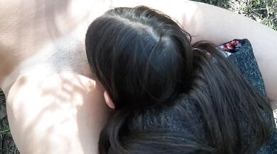 Секс на свежем воздухе больше вставляет, кончаю в рот, часть 2 - lesbian_illusion