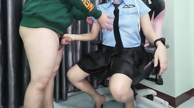 Policewoman gets fucked ceampie 4K