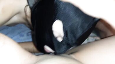 Two slave licks my at the same time and I get high. Lesbian foot fetish. Stormy orgasm - IkaSmokS