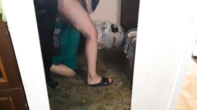 Apartment move turned into very passionate sex in front of the mirror - lesbian_illusion