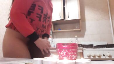 I thanked her with for a romantic evening by candlelight - lesbian_illusion