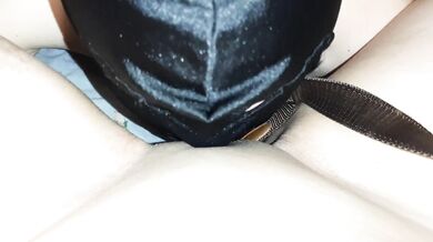 The slave is subordinate to the mistress. POV cunnilingus, foot fetish, female orgasm - IkaSmokS